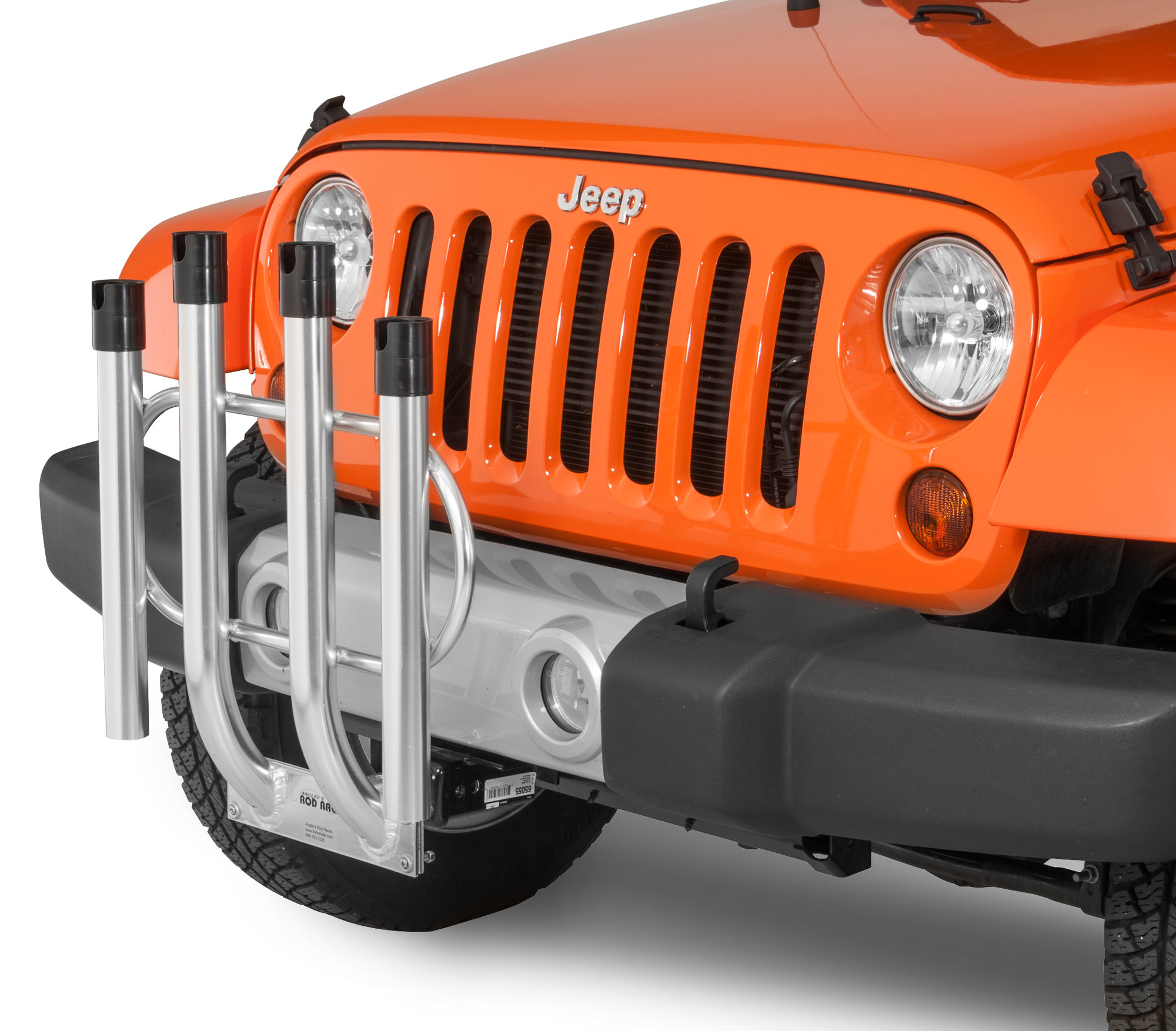 Fishing rod holder jeep wrangler