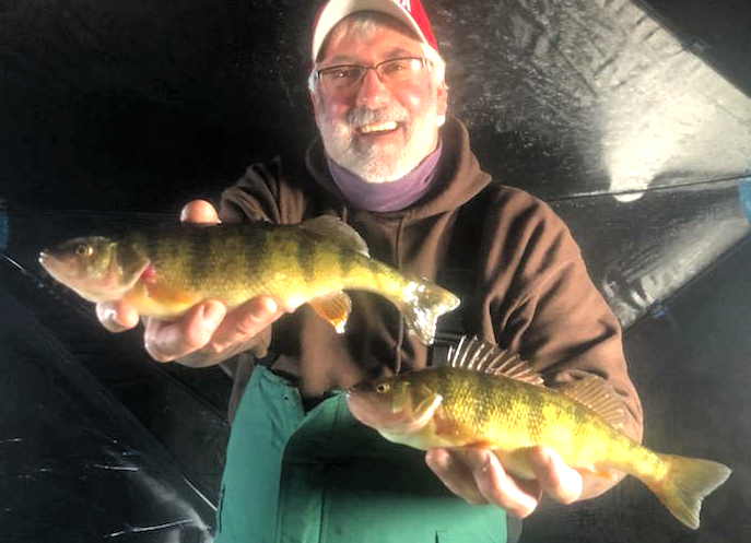 Chaumont bay ice fishing