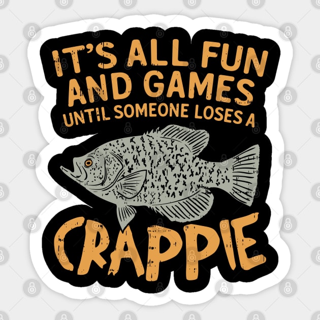 Crappie fishing shirts