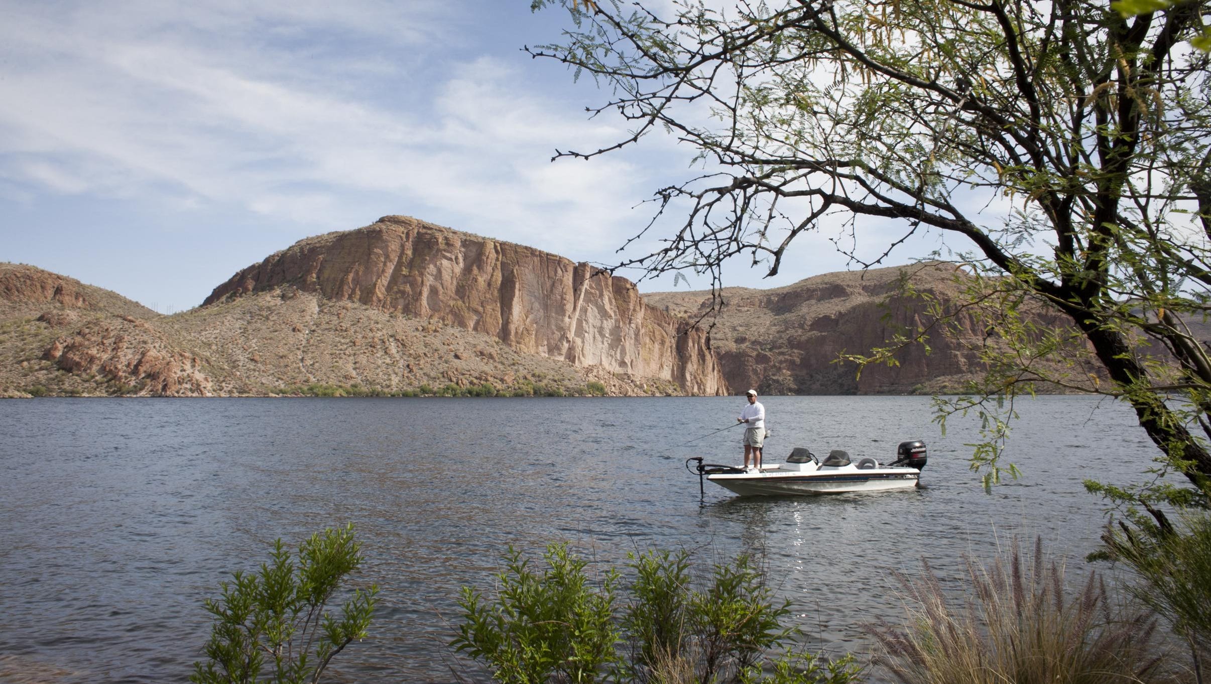 Guided Fishing Trips at Saguaro Lake