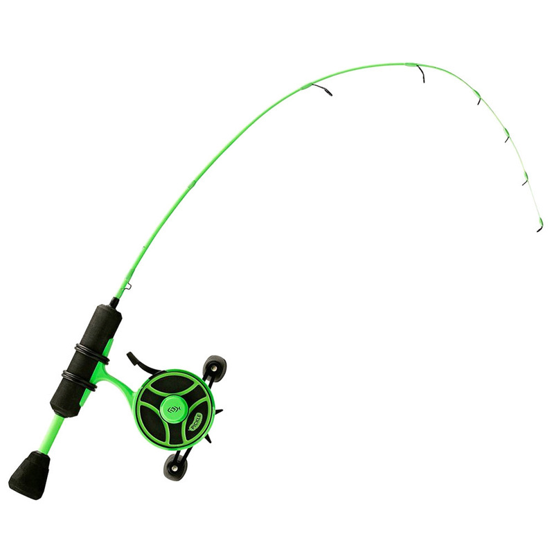 Tickle stick ice fishing rod