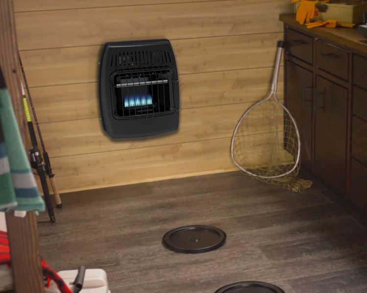 Fish house heater