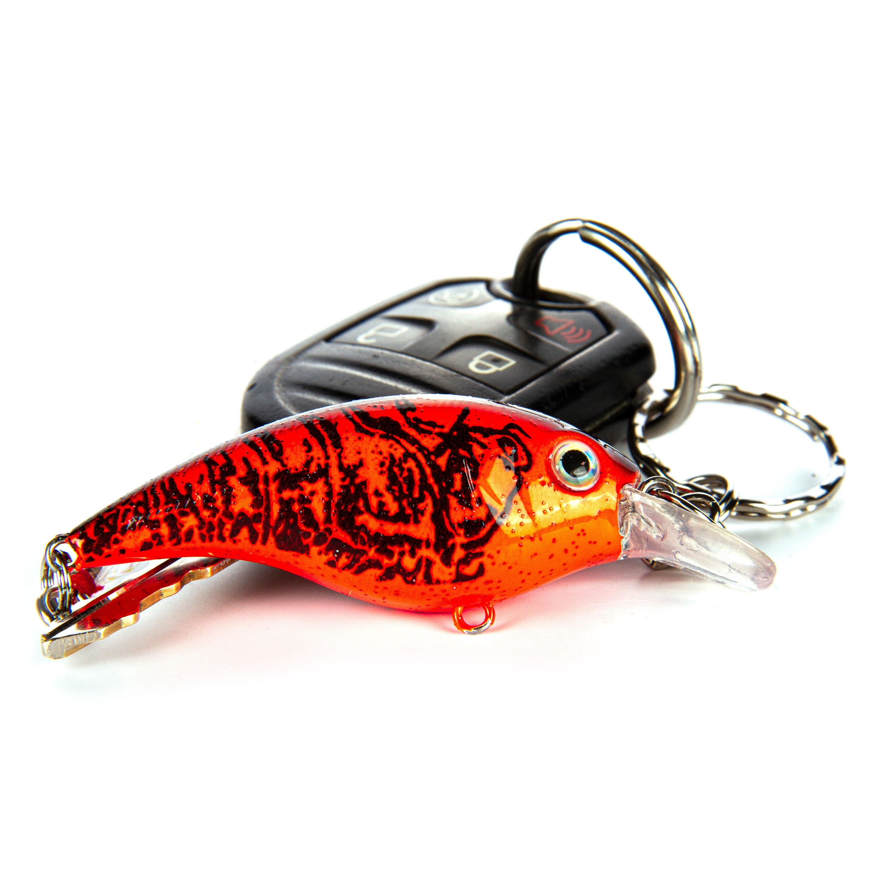 Fishing lure keychain