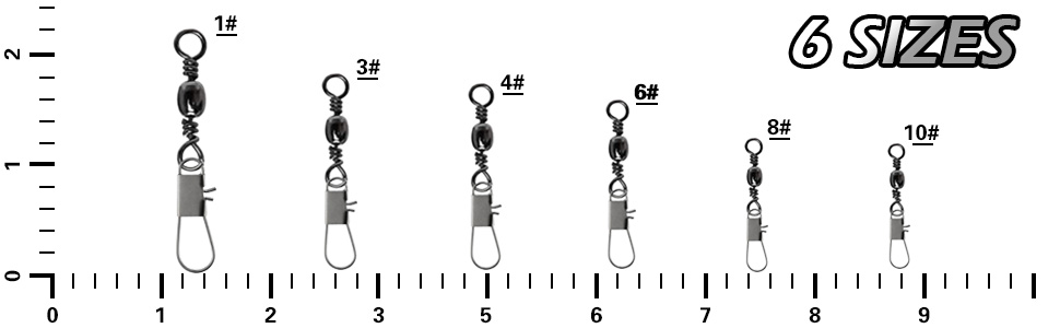 How to Determine the Size of a Fishing Swivel Without a Chart