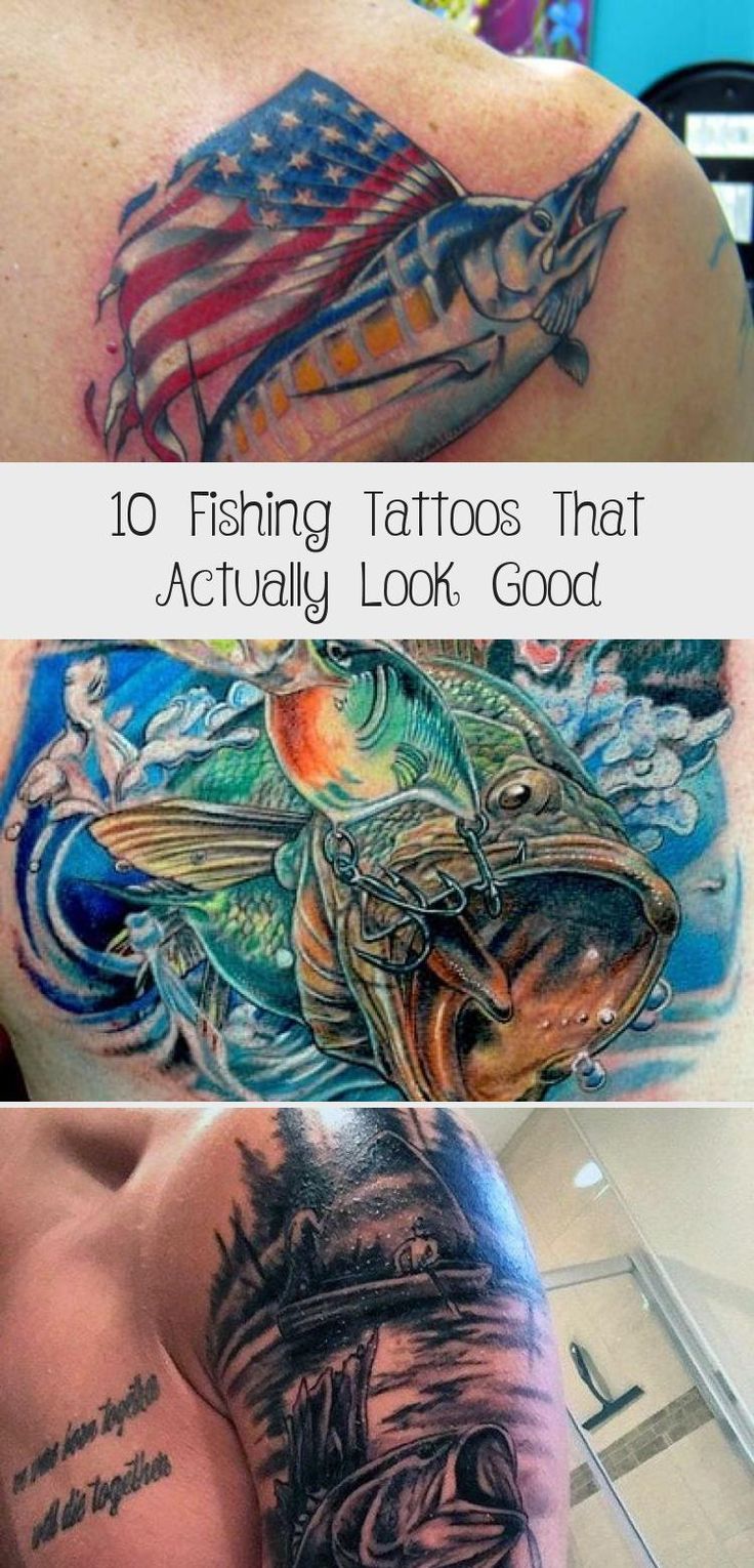 Fishing Tattoo: Showcasing a Lifelong Commitment to the Sport