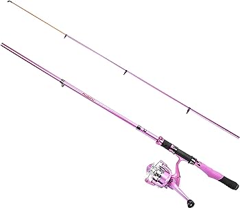 1. Lovely Lure Pink Fishing Rod