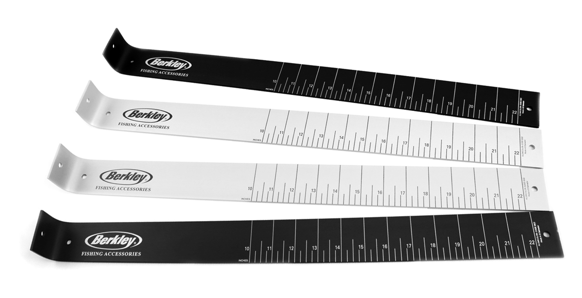 Fish ruler for boat