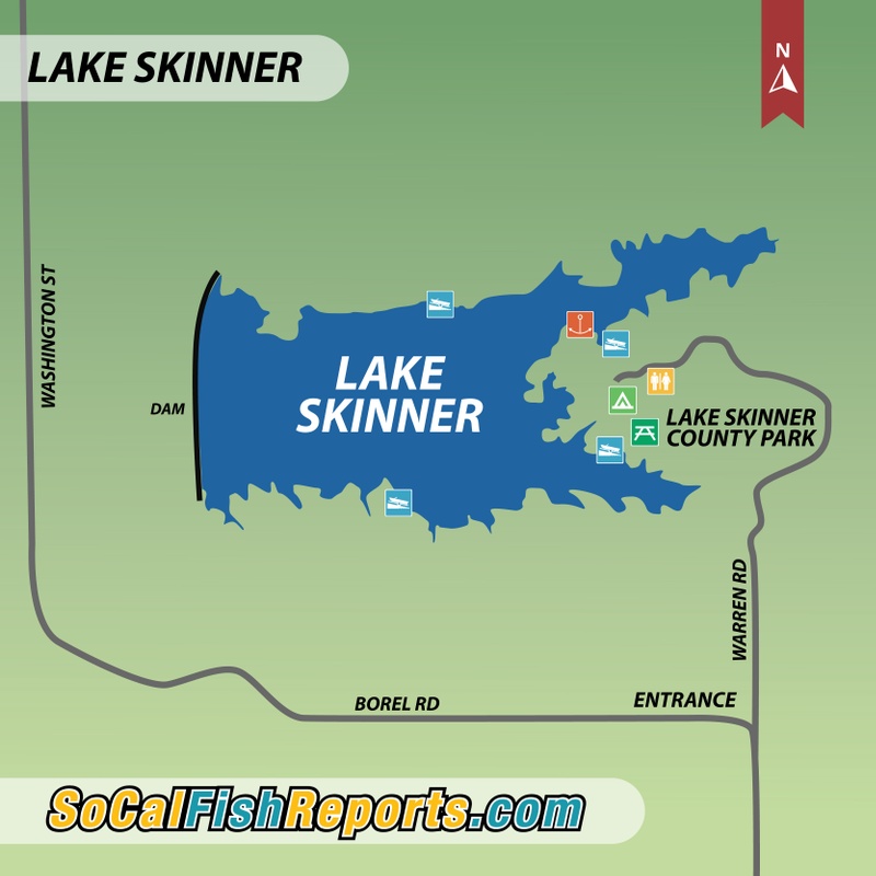 Fishing report lake skinner