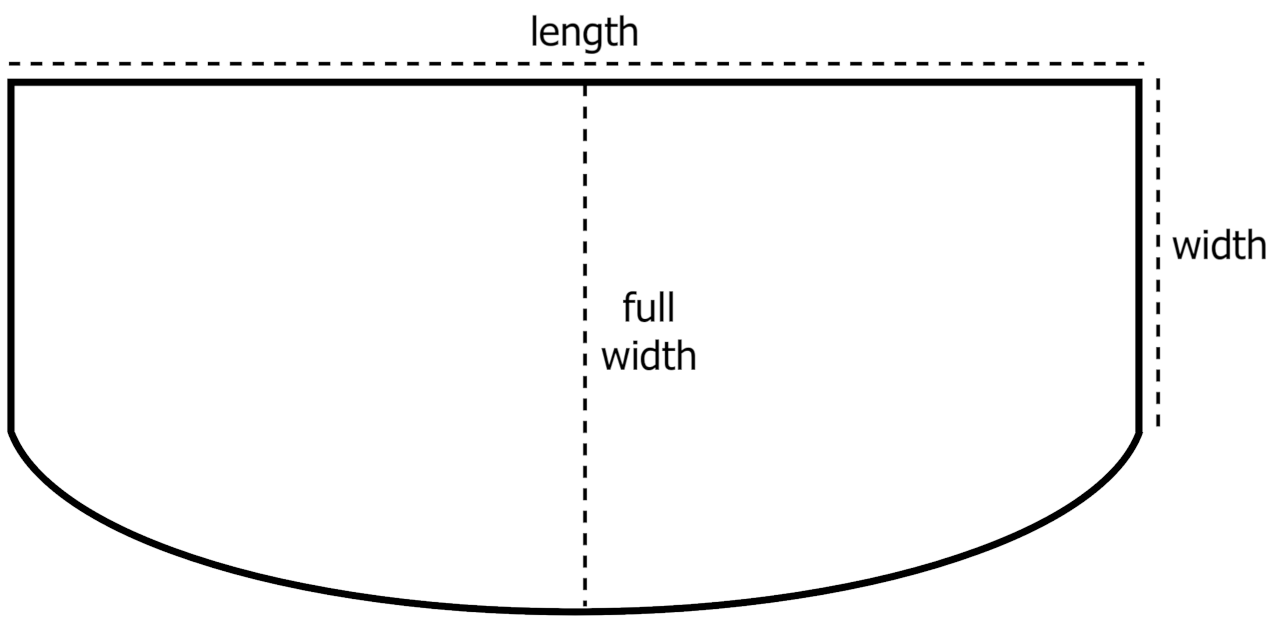 Bowfront fish tank sizes