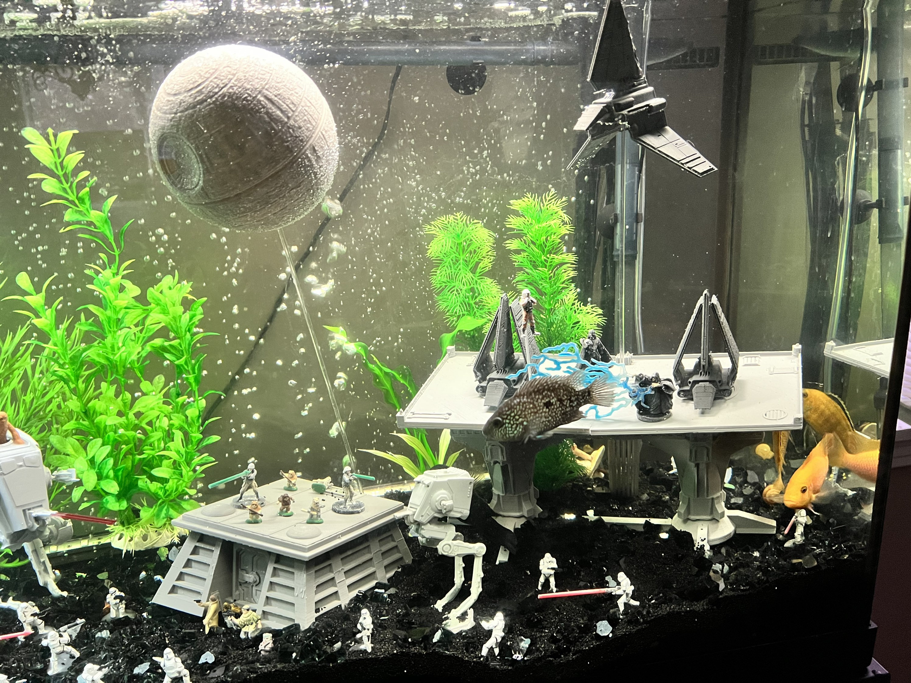 Star wars fish tank ideas